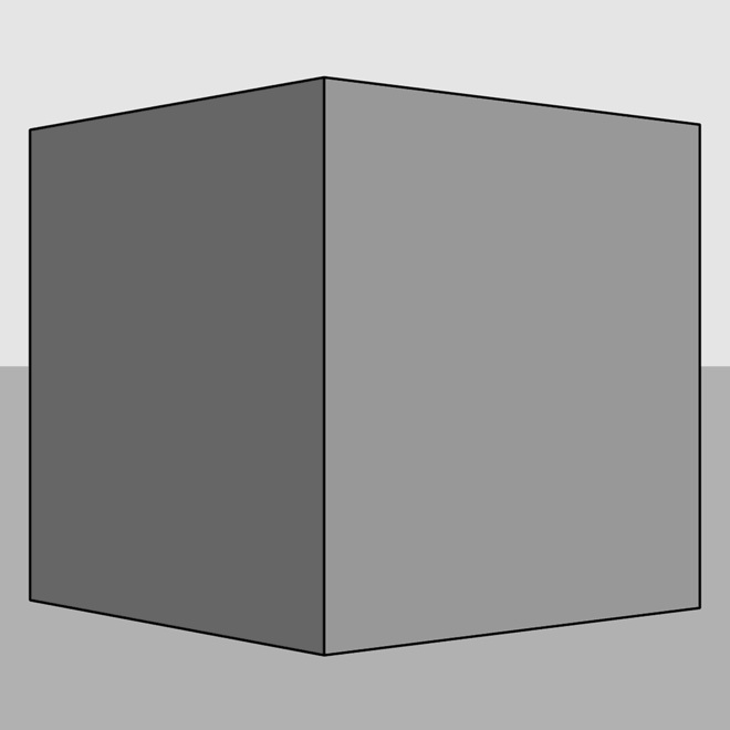 Cube : longue focale