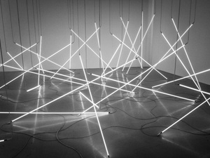 François Morellet, Musée national d'art moderne, centre Georges Pompidou, Paris, 2011